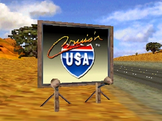 Cruis'n USA (Europe) Title Screen